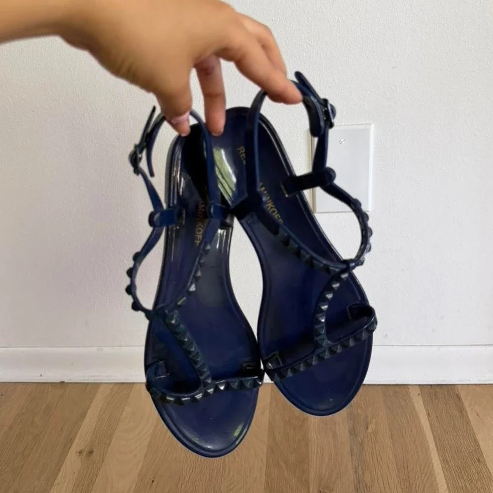 Rebecca Minkoff navy studded minkoff